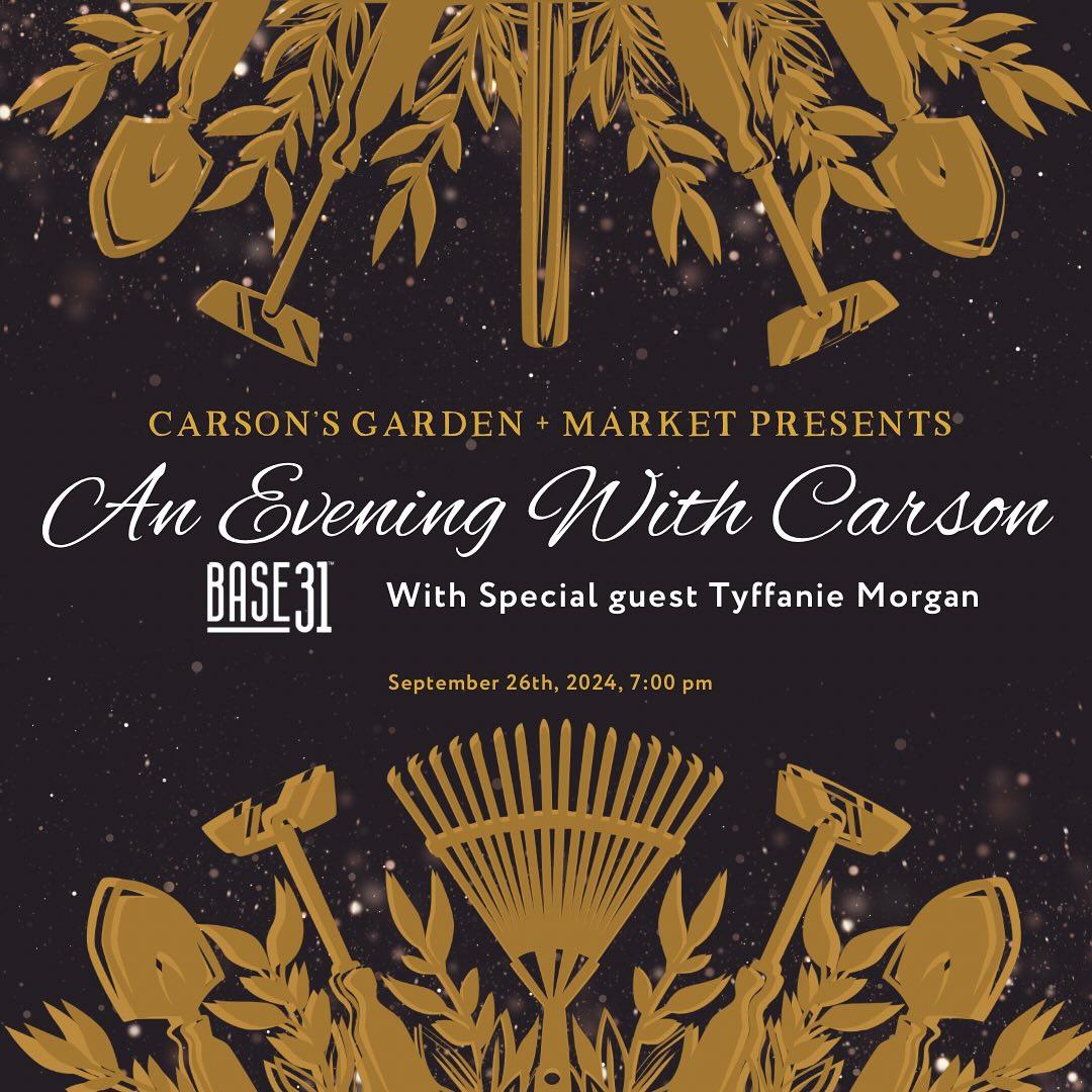 An Evening with Carson Arthur featuring Tyffanie Morgan - September 26, 2024