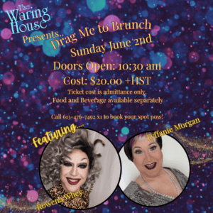 Drag Brunch at the Waring House